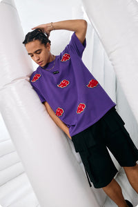 PURPLE NARUTO MEN'S T-SHIRT