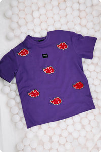 PURPLE NARUTO WOMEN'S T-SHIRT