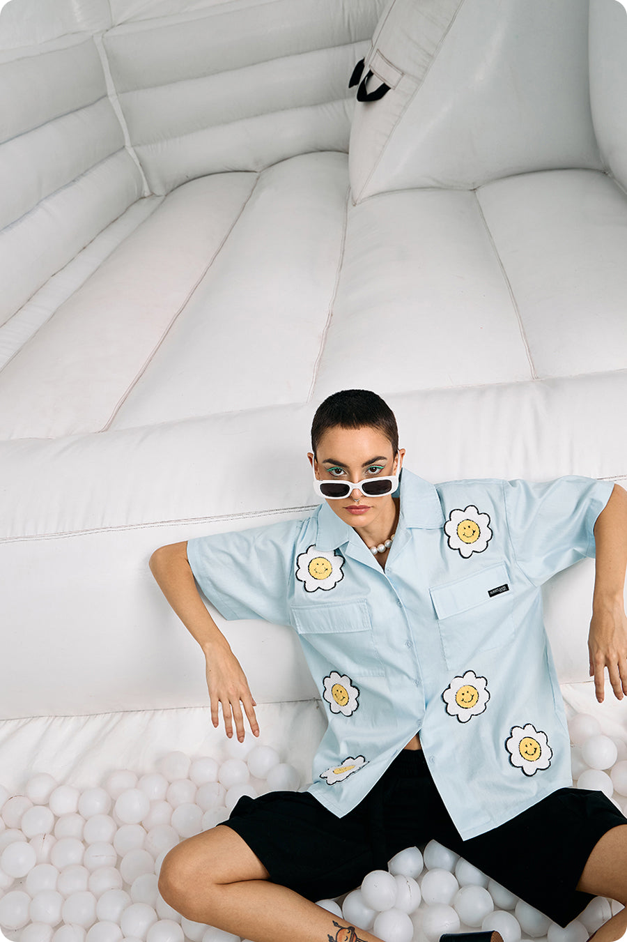 WOMEN'S FLOWER SHIRT