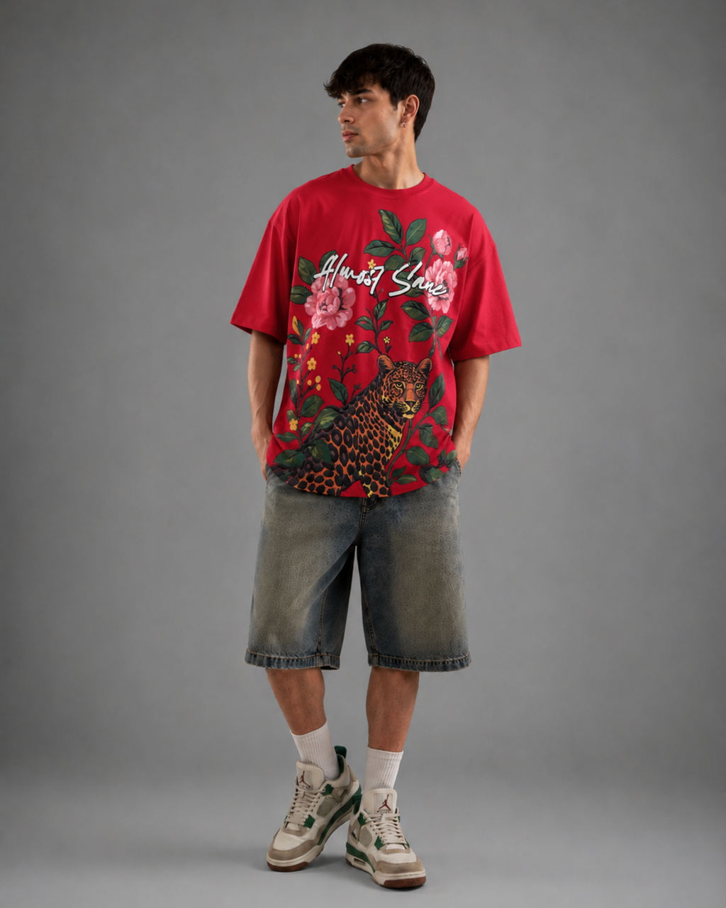 WILD BLOOM OVERSIZED TEE