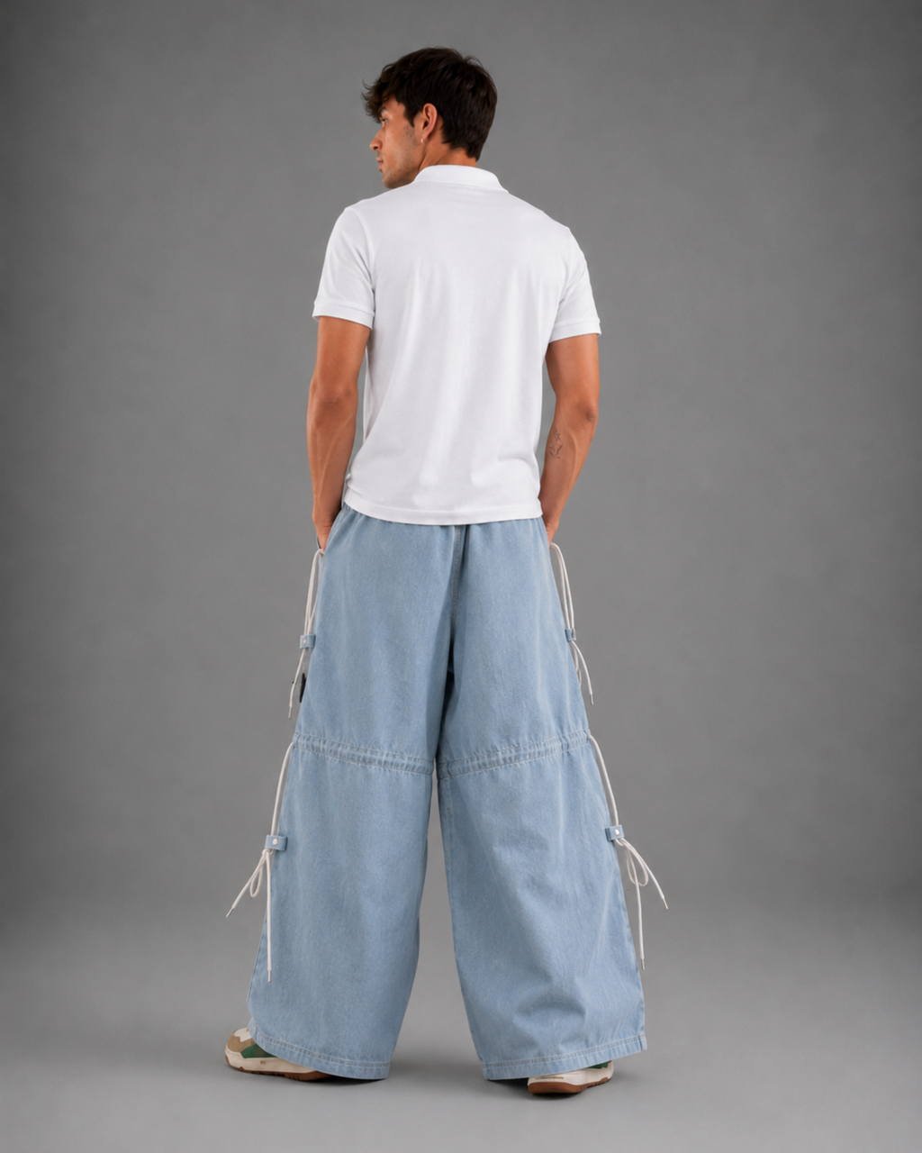 ICE BLUE UTILITY DENIM