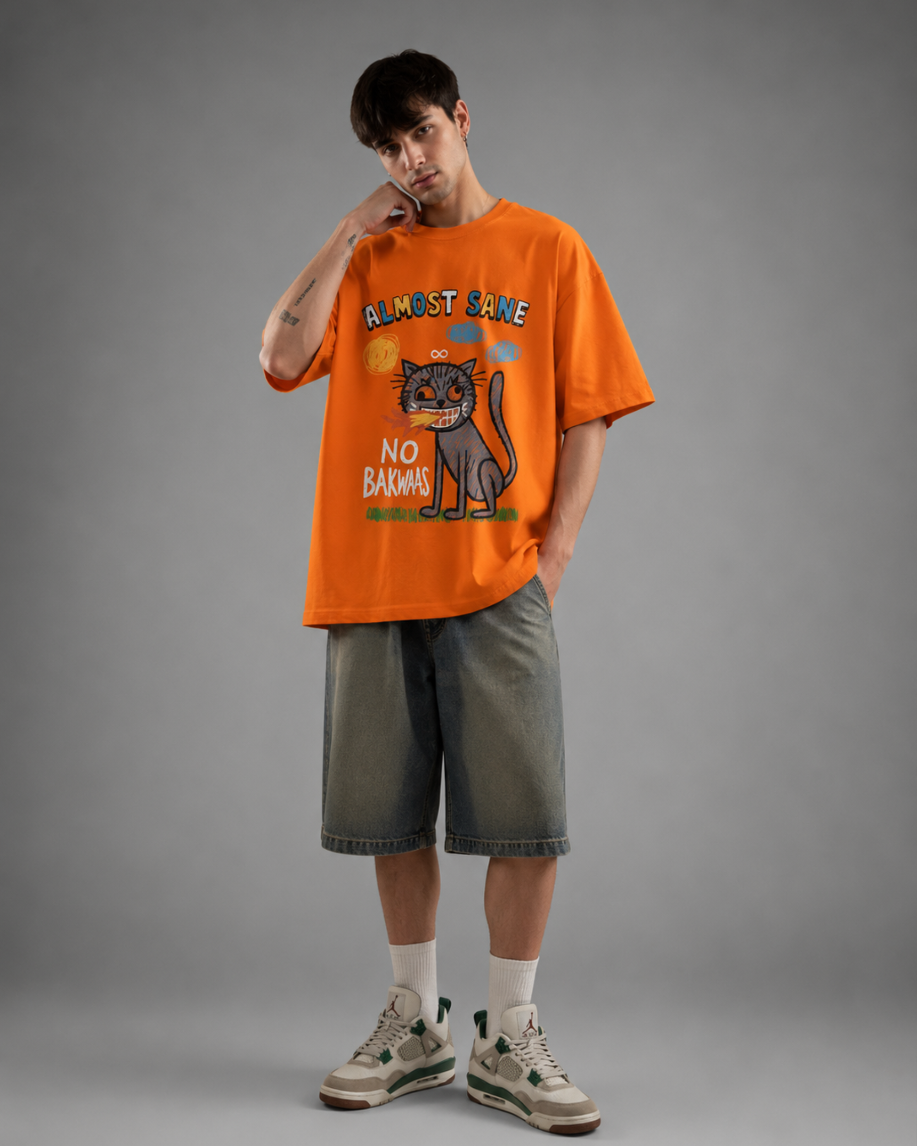 NO BAKWAAS OVERSIZED TEE