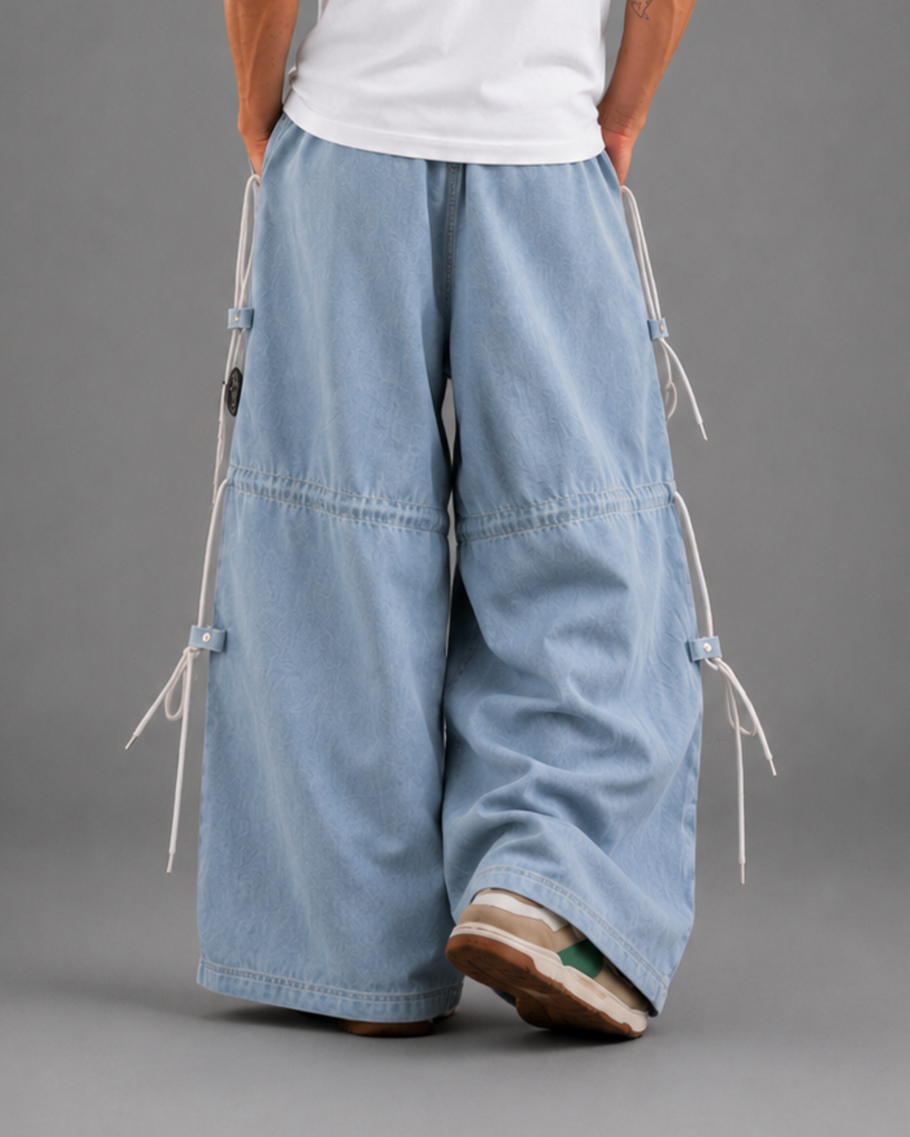 ICE BLUE UTILITY DENIM