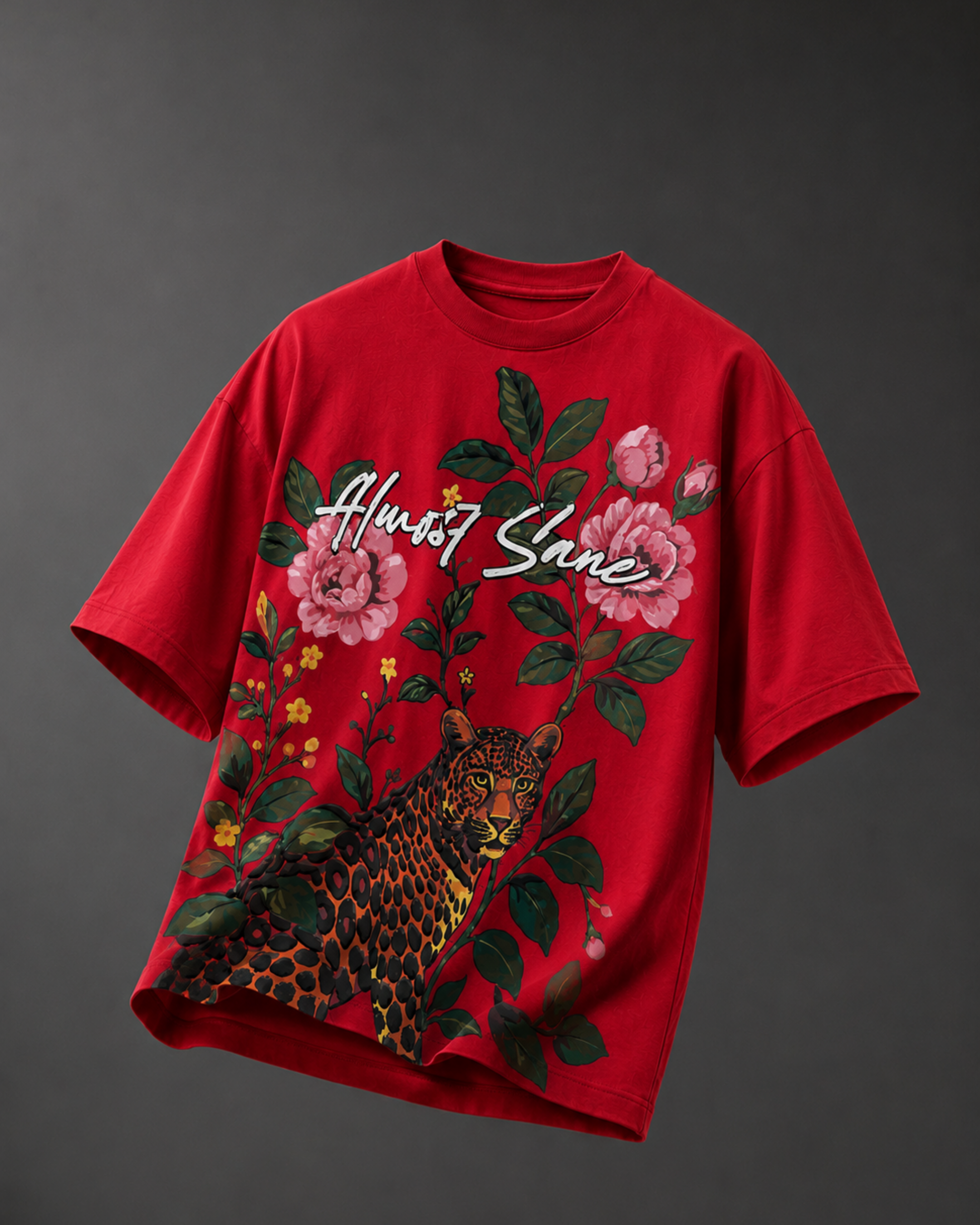 WILD BLOOM OVERSIZED TEE