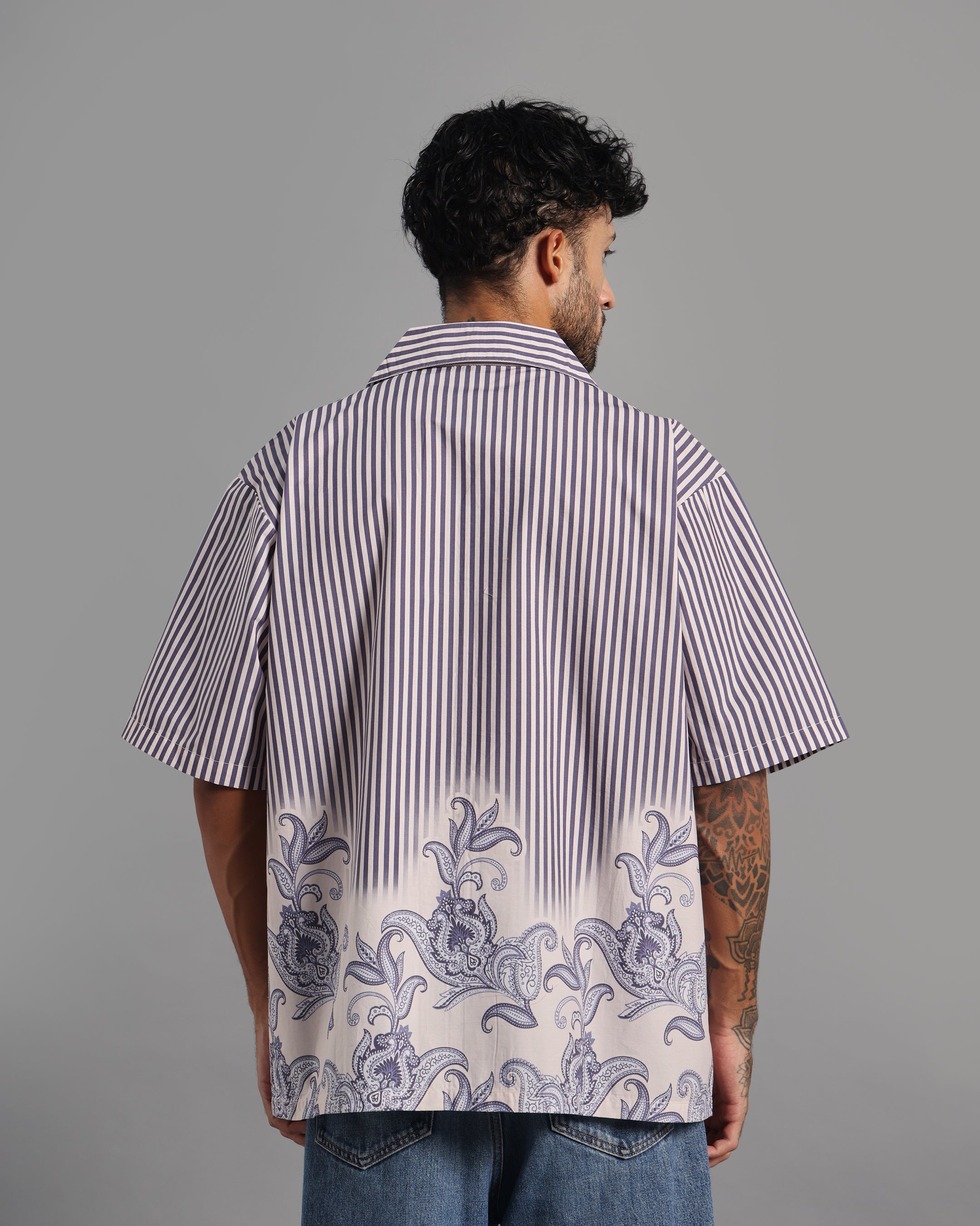 COASTAL STRIPE RESORT SHIRT