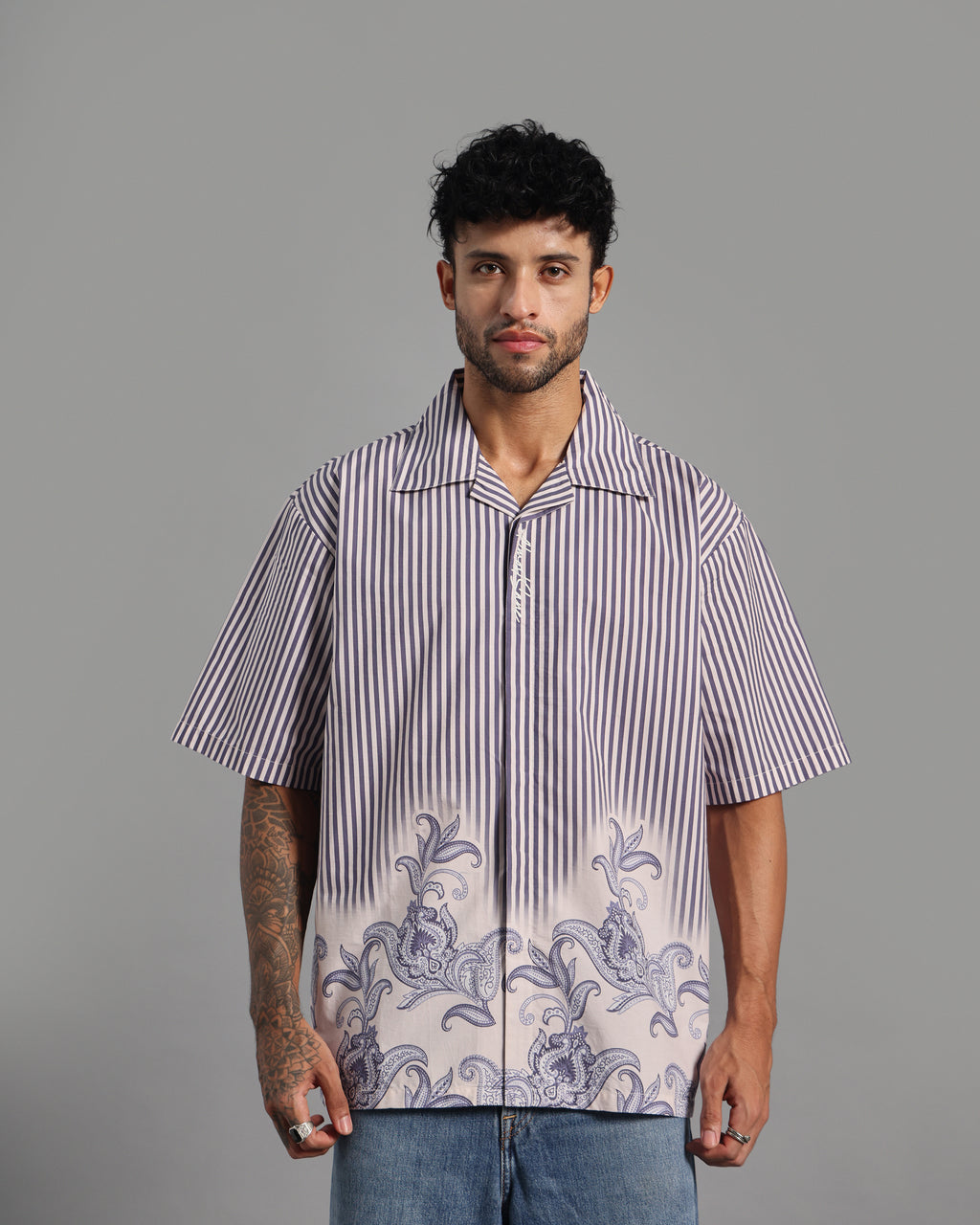 COASTAL STRIPE RESORT SHIRT