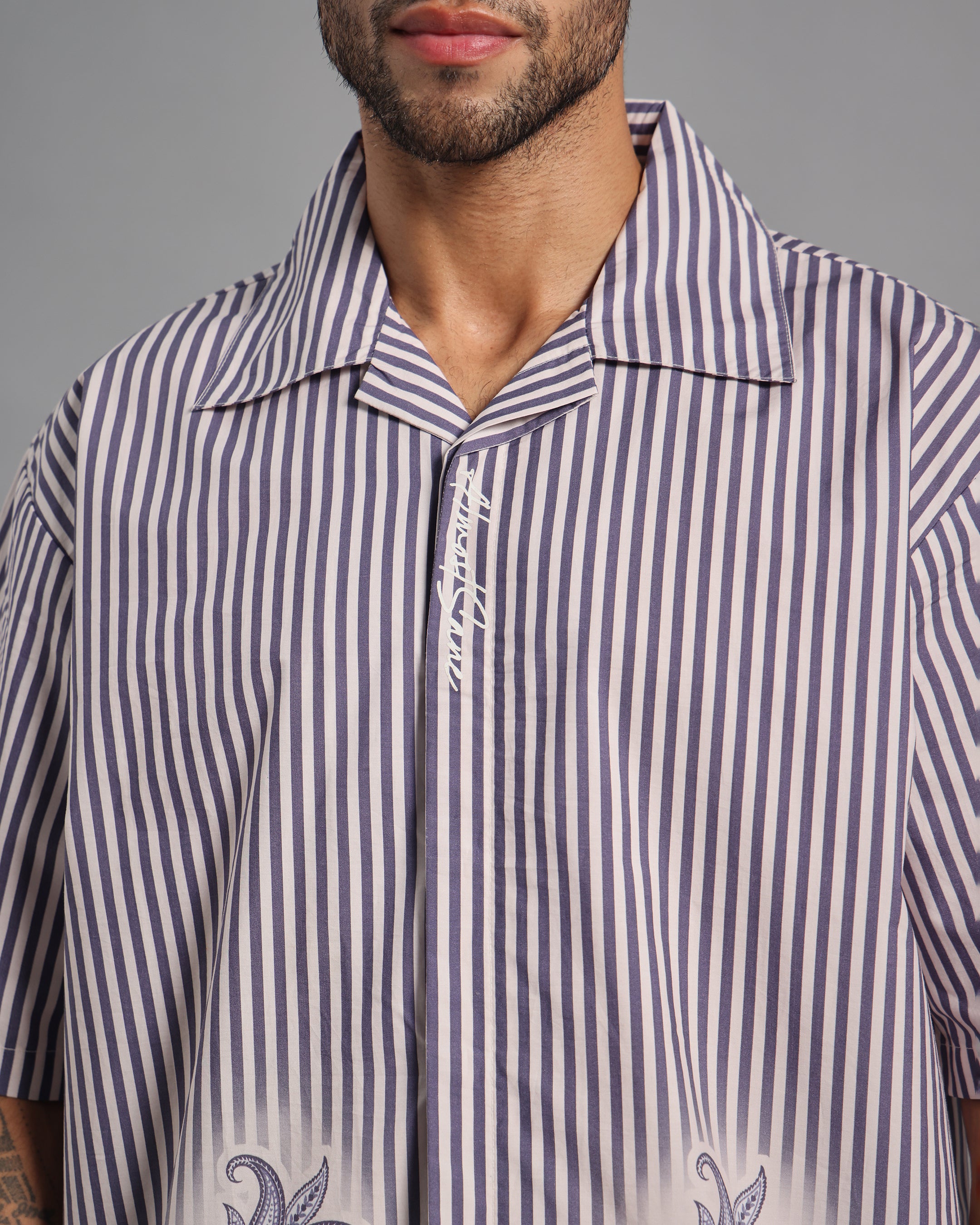 COASTAL STRIPE RESORT SHIRT