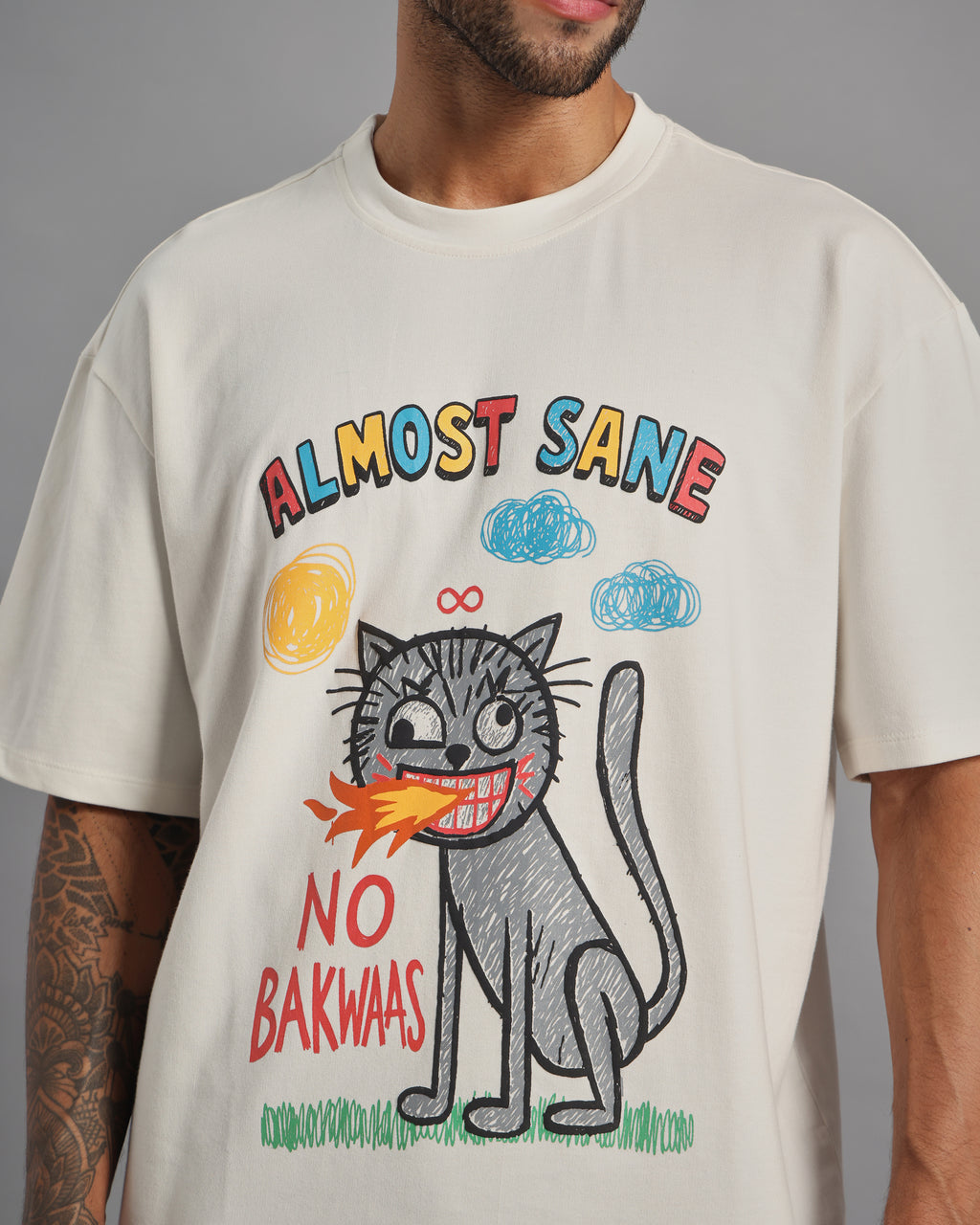 NO BAKWAAS OVERSIZED TEE