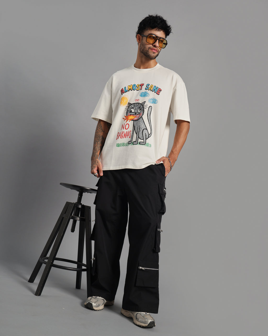 NO BAKWAAS OVERSIZED TEE