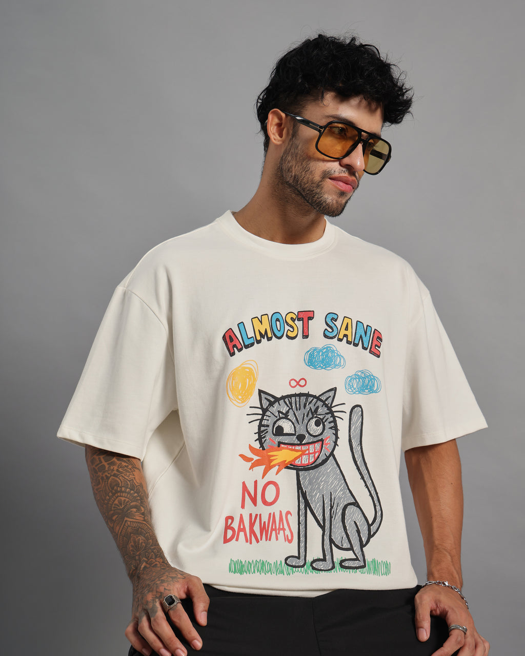 NO BAKWAAS OVERSIZED TEE