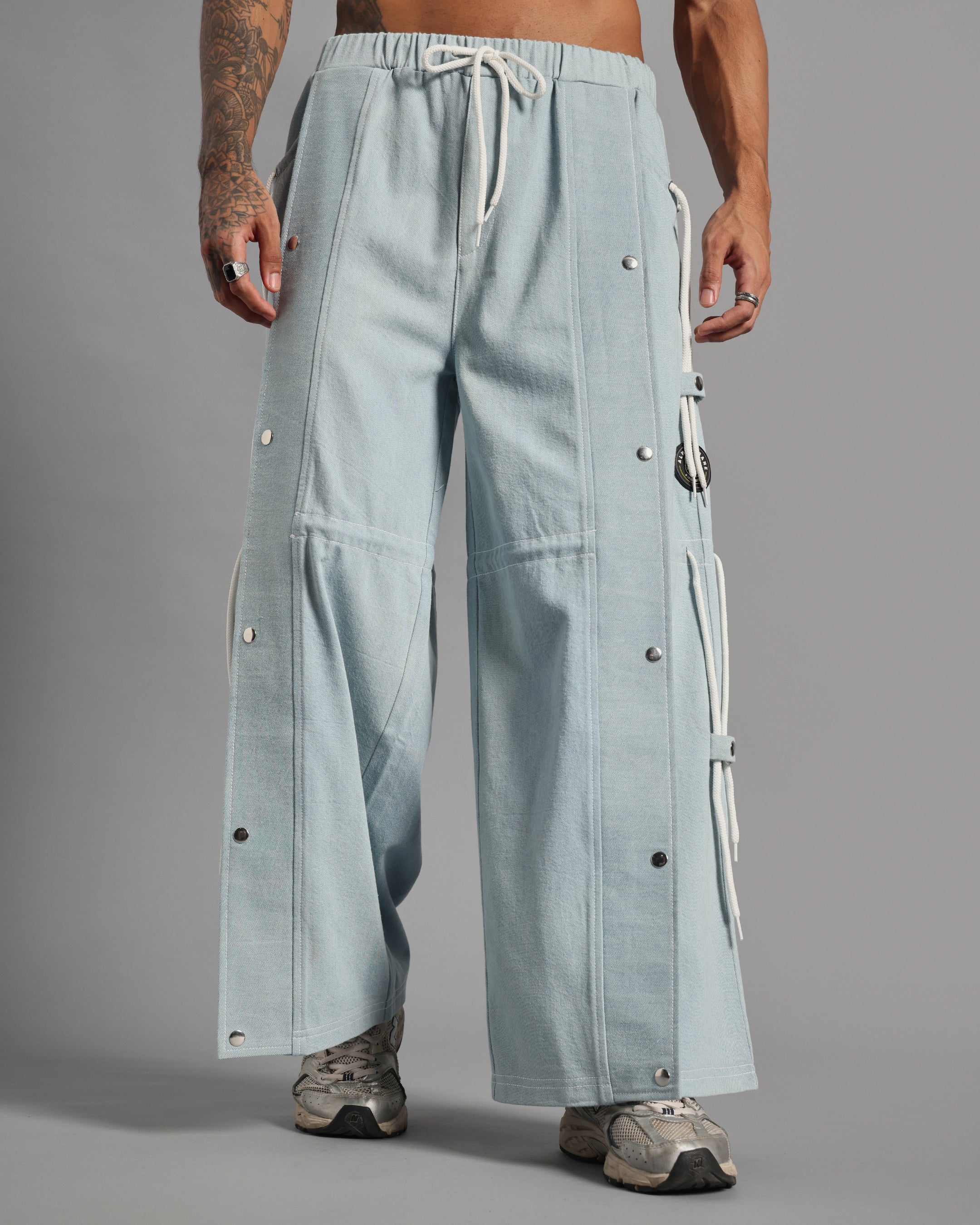 ICE BLUE UTILITY DENIM