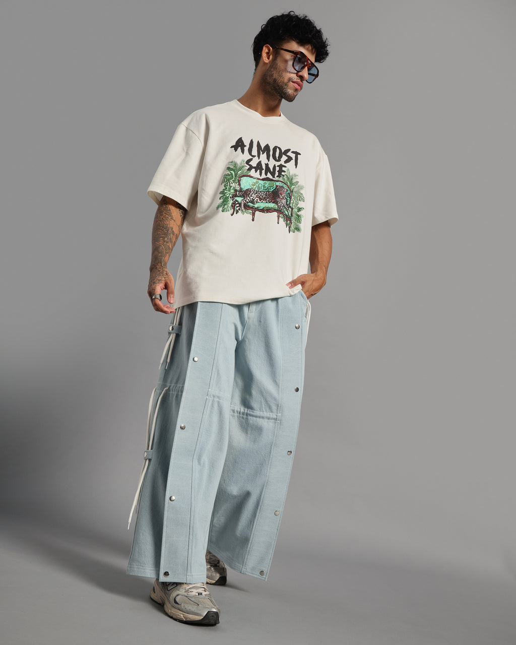 ICE BLUE UTILITY DENIM