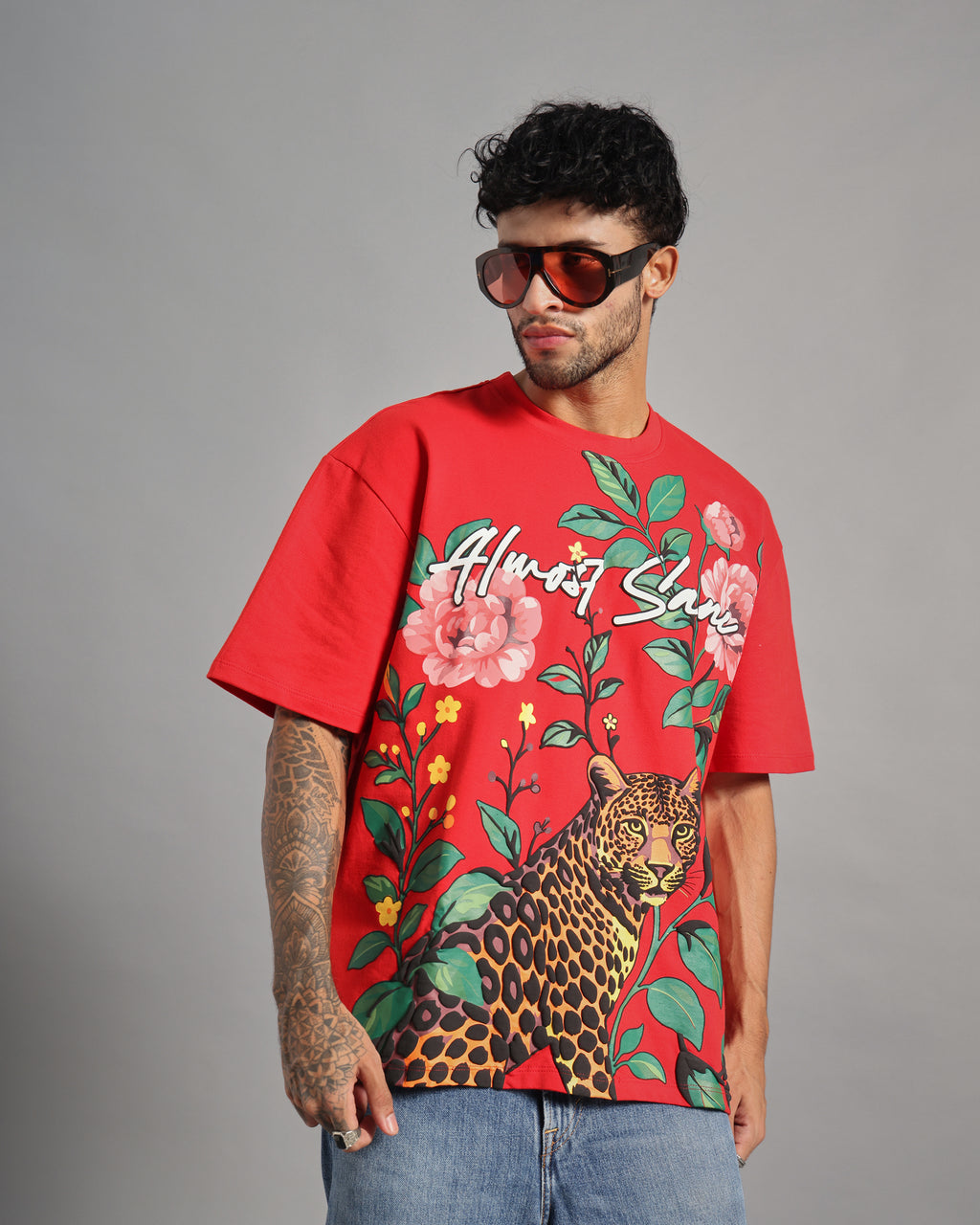 WILD BLOOM OVERSIZED TEE