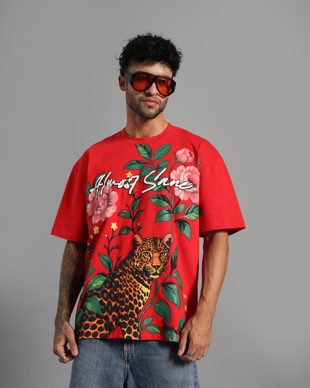 WILD BLOOM OVERSIZED TEE