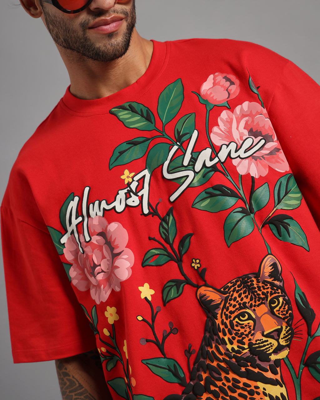 WILD BLOOM OVERSIZED TEE