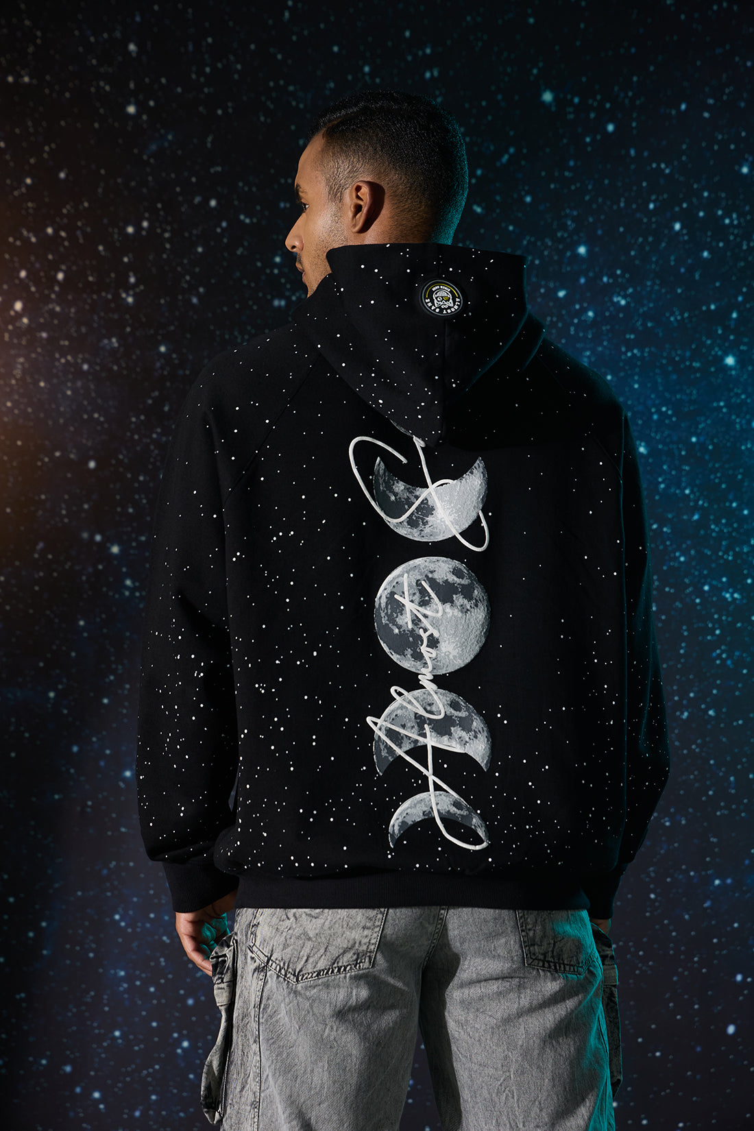 UNISEX PHASES OF MOON HOODIE
