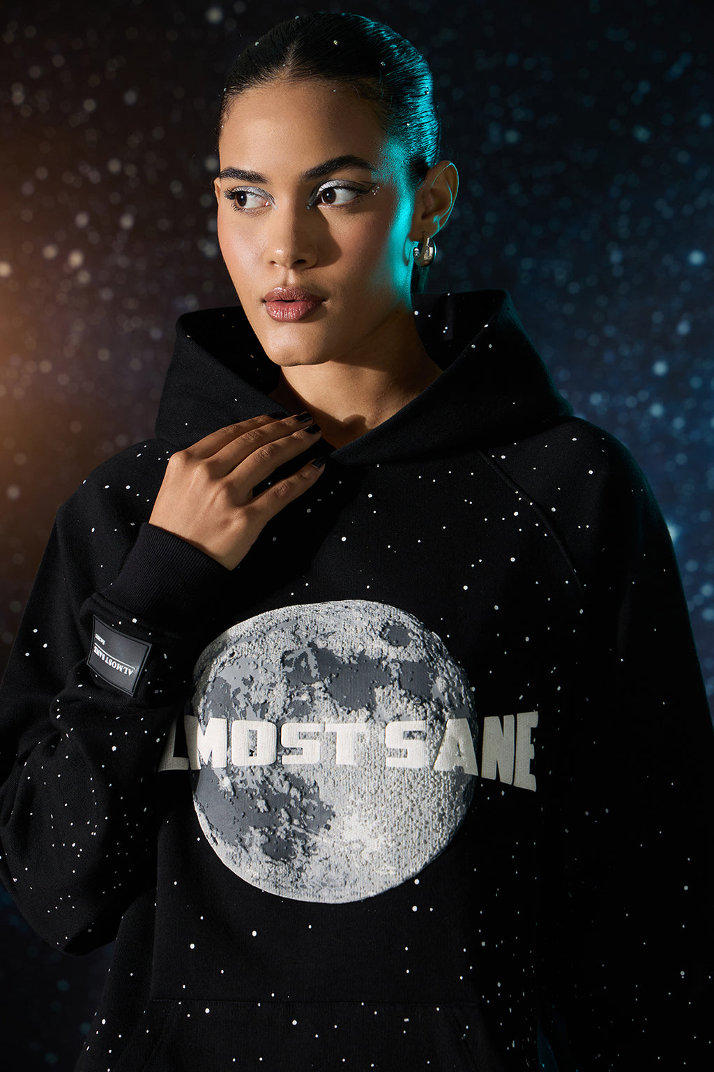 UNISEX PHASES OF MOON HOODIE