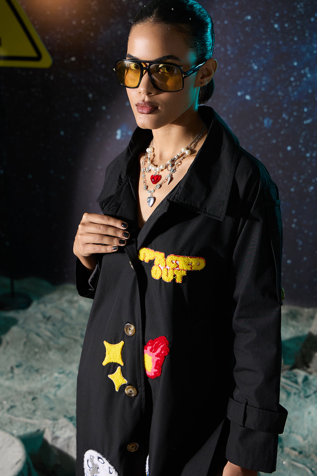 SPACED OUT BLACK TRENCH