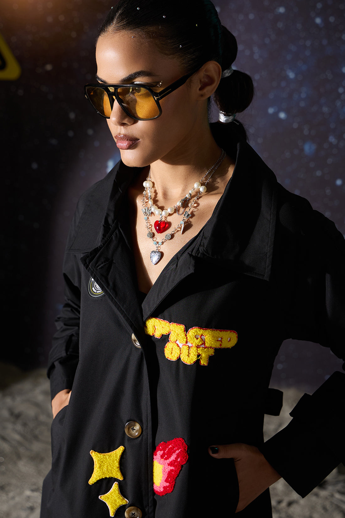 SPACED OUT BLACK TRENCH