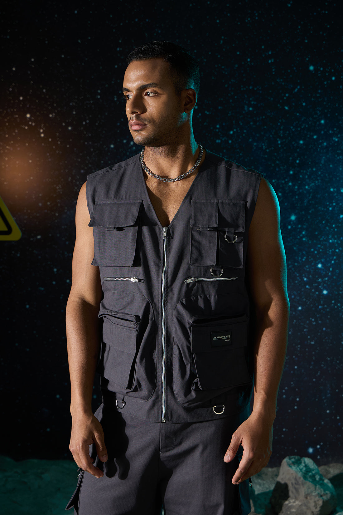 【未使用】ANDREA&Co. YOSEATSUME BUTTON GILET 専用ANDREA&CO. YOSEATSUME BUTTON GILET ベスト