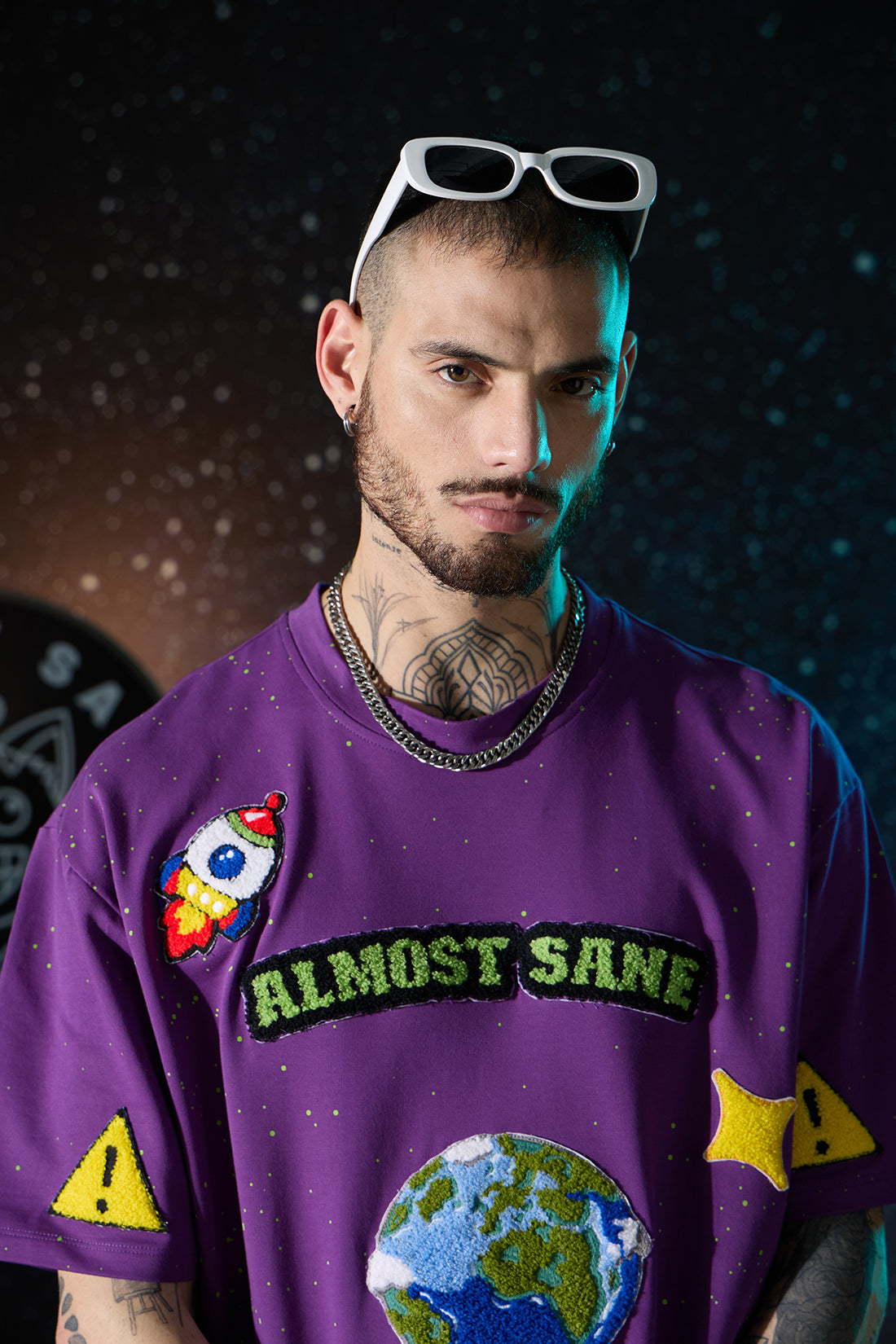 UNISEX PURPLE MOON T-SHIRT