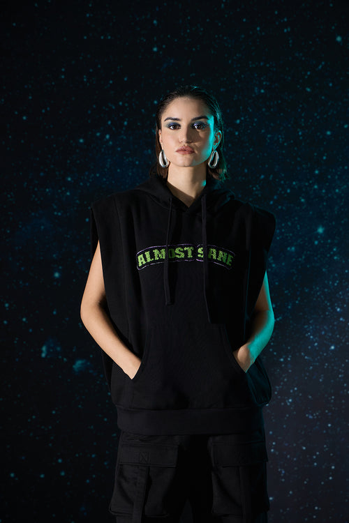 BLACK BOXFIT HOODIE