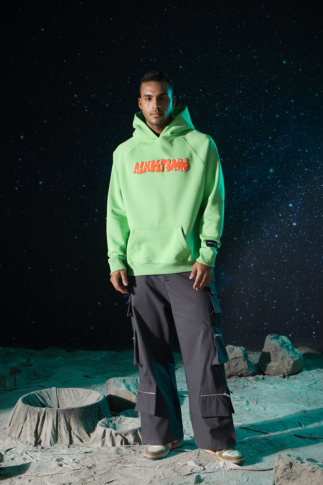 UNISEX GREEN HOODIE