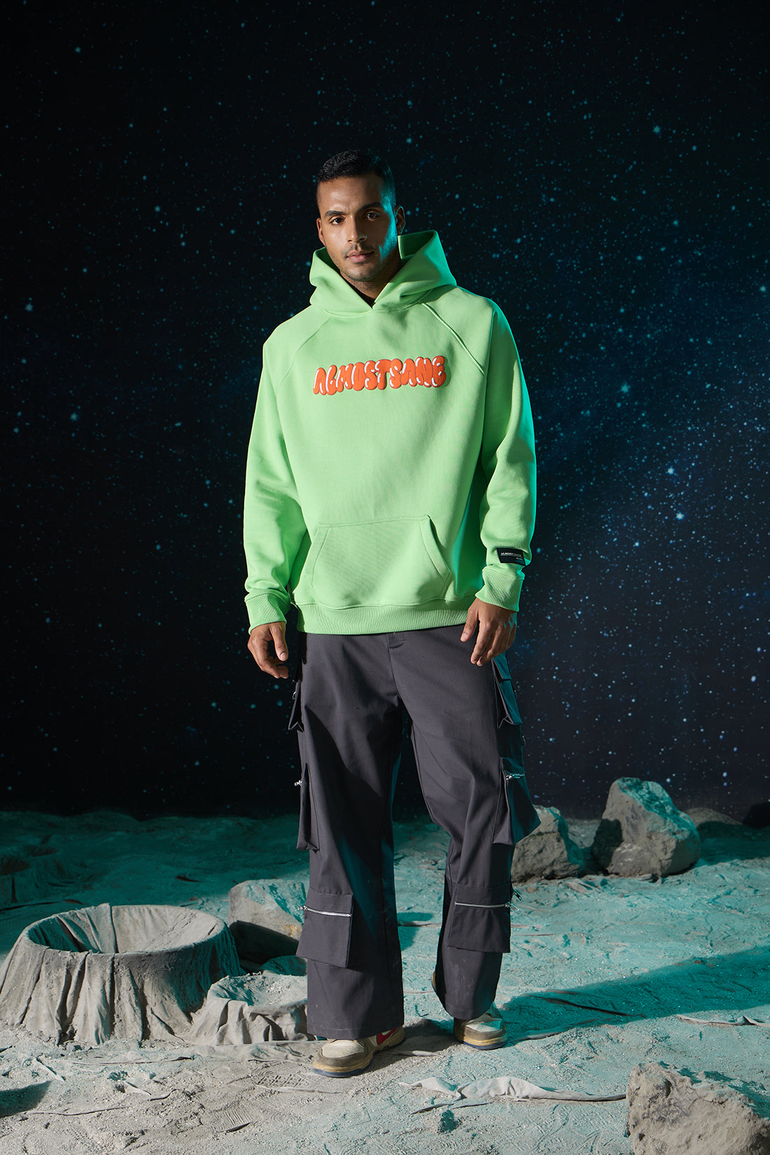 UNISEX GREEN HOODIE