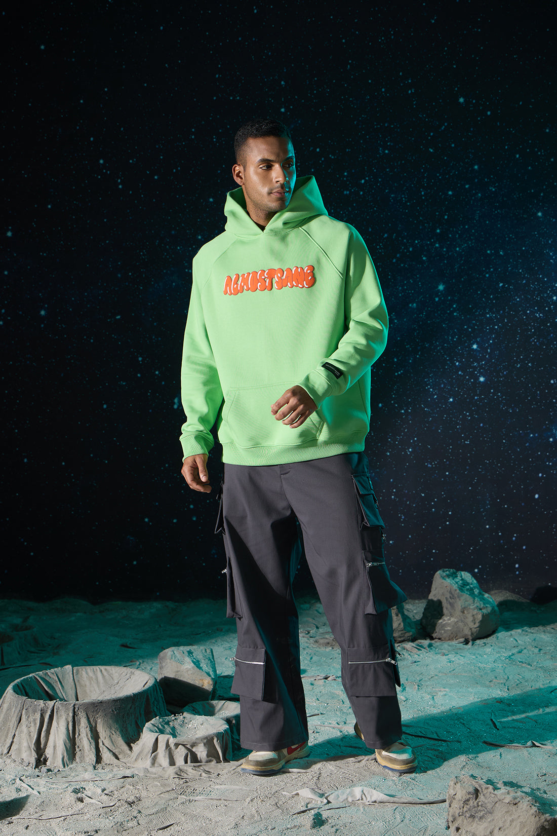 UNISEX GREEN HOODIE