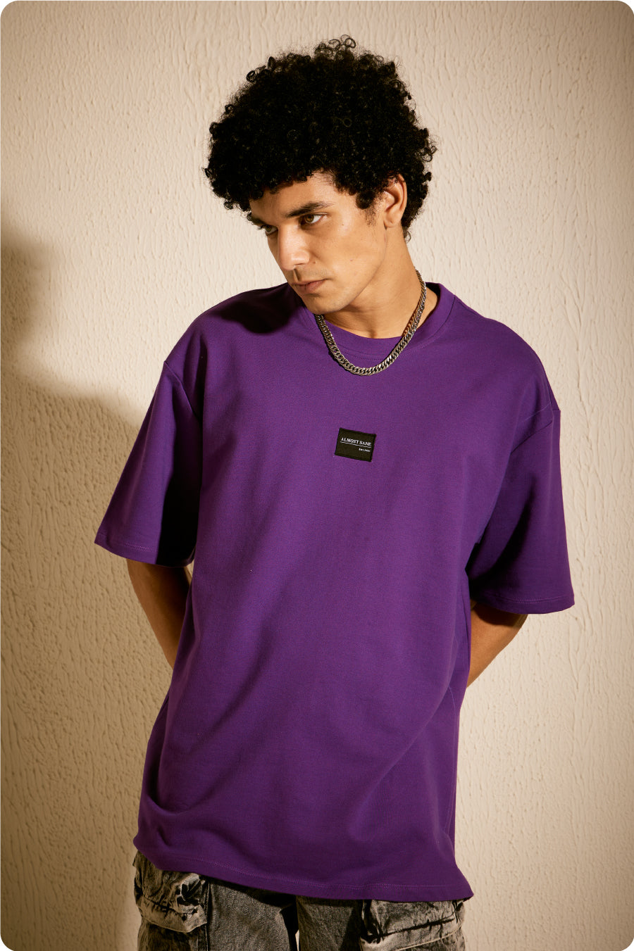 Men's Purple Essential Tshirt