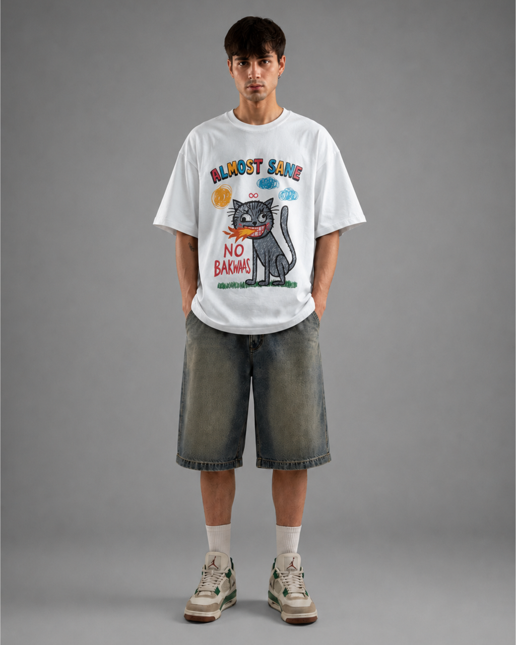 NO BAKWAAS OVERSIZED TEE