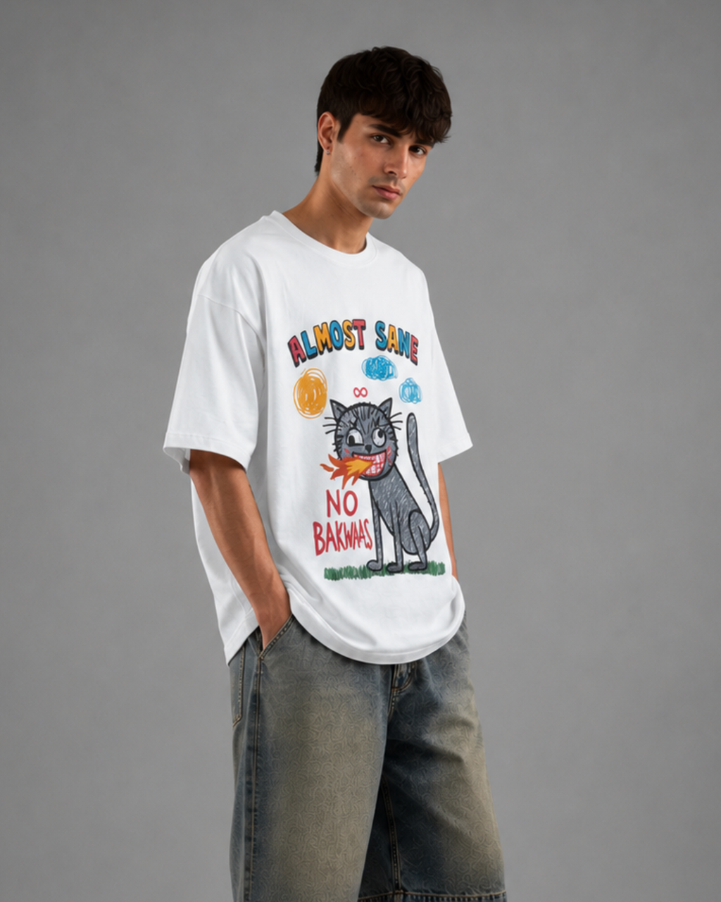 NO BAKWAAS OVERSIZED TEE