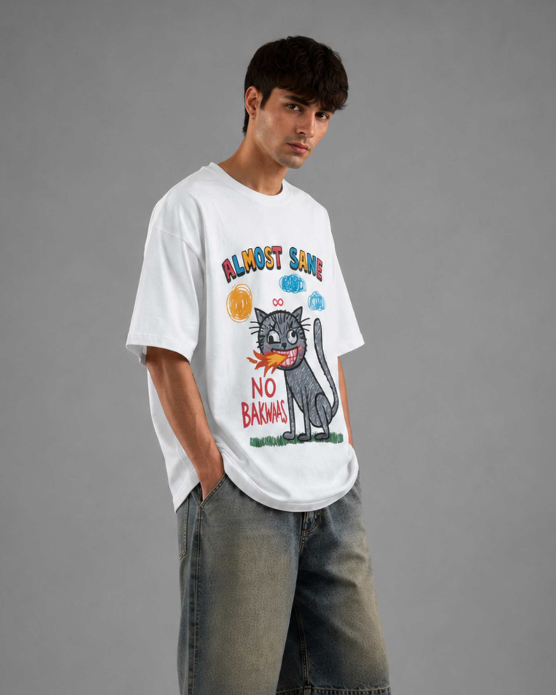 NO BAKWAAS OVERSIZED TEE