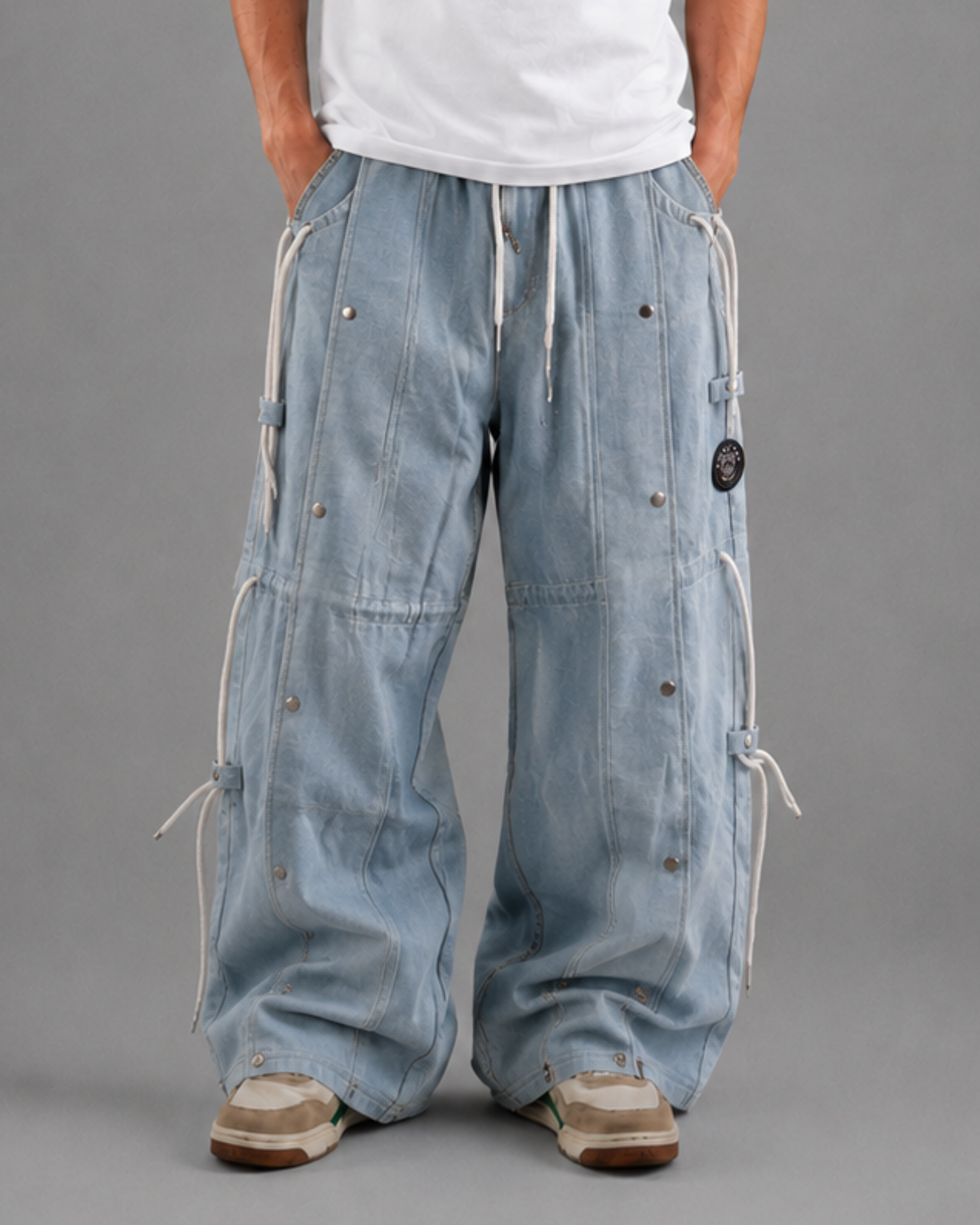 ICE BLUE UTILITY DENIM