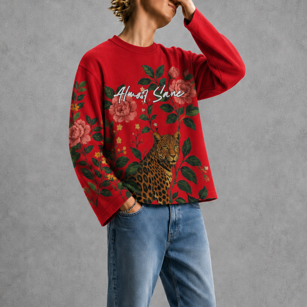 AMOUR FLORAL SWEATSHIRT