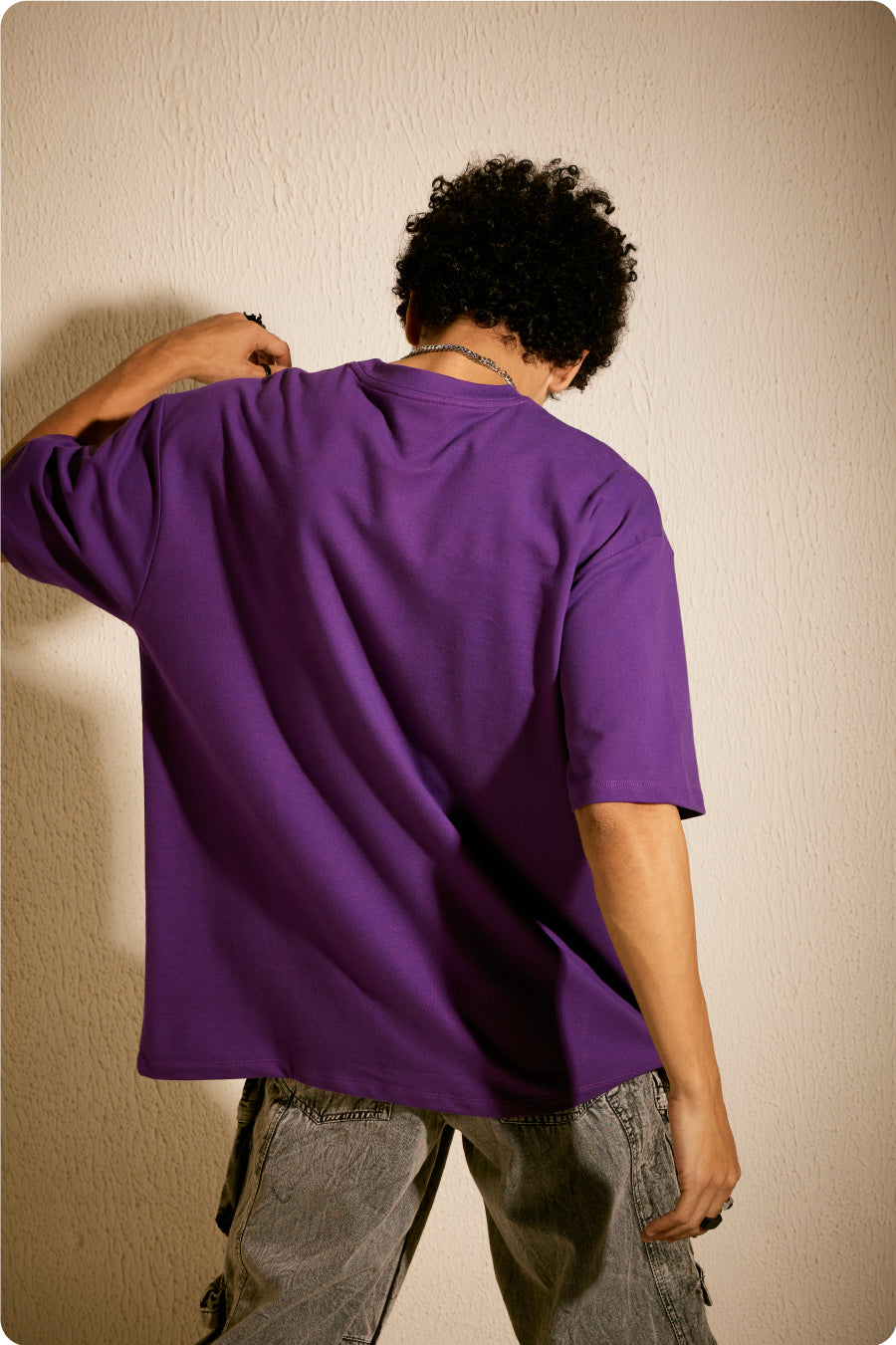 Men's Purple Essential Tshirt