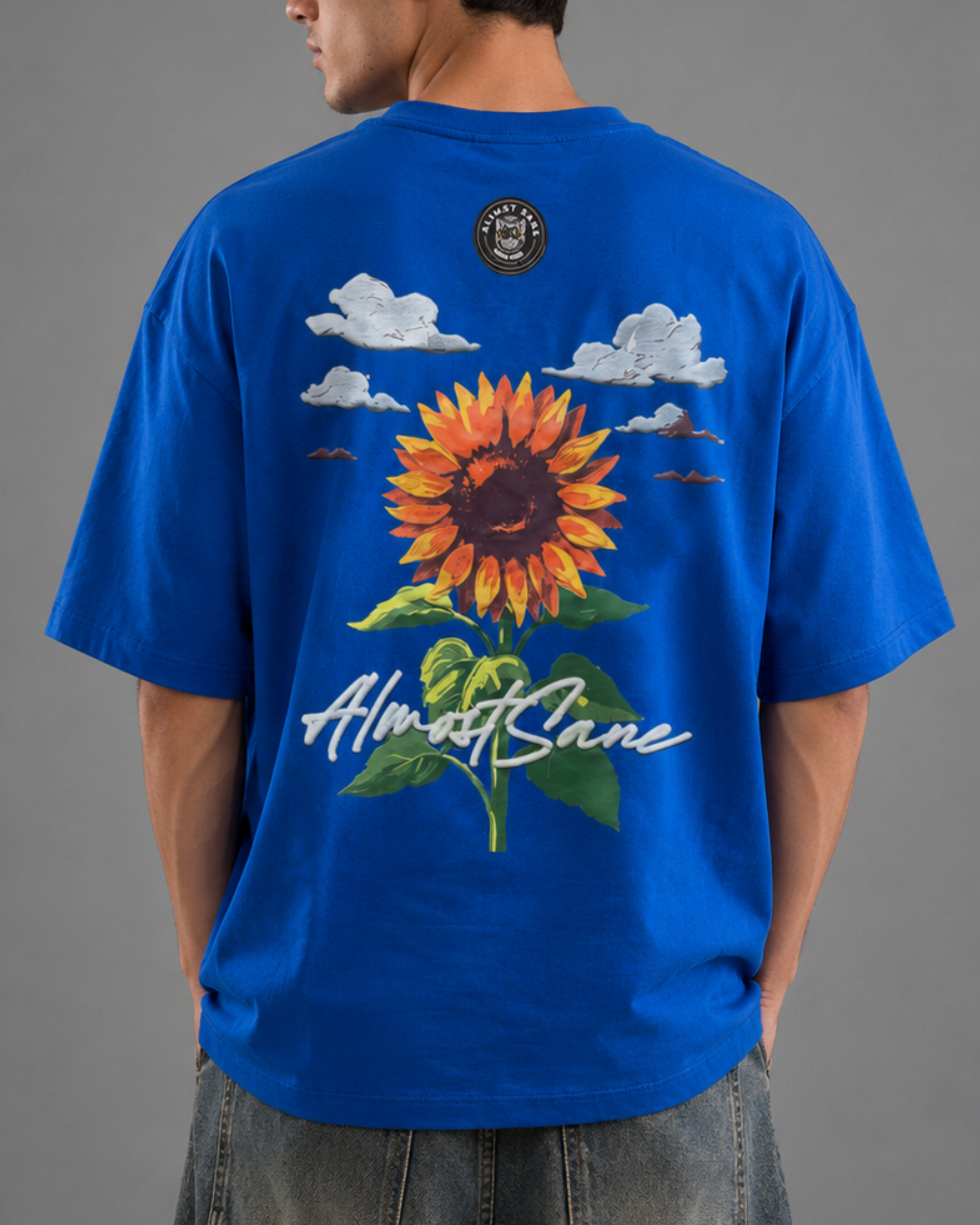 HELIANTHUS BLOOM OVERSIZED TEE