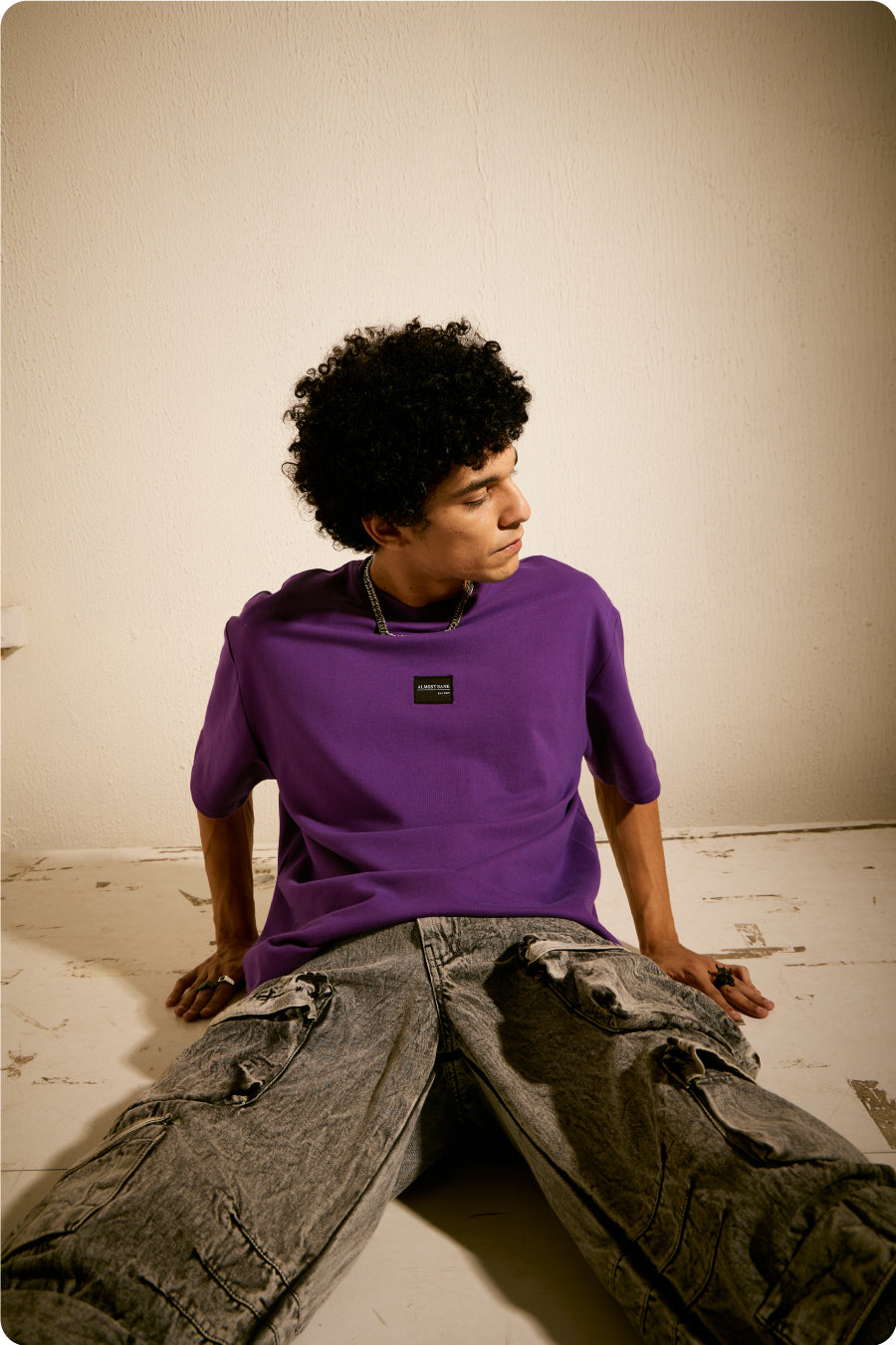 Men's Purple Essential Tshirt