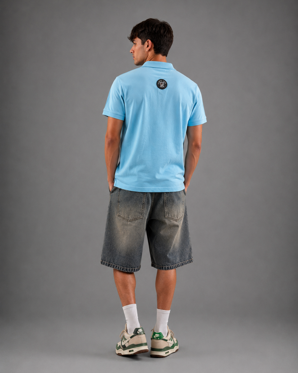 SKY BLUE SIGNATURE POLO