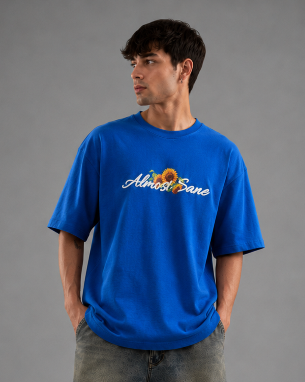 HELIANTHUS BLOOM OVERSIZED TEE