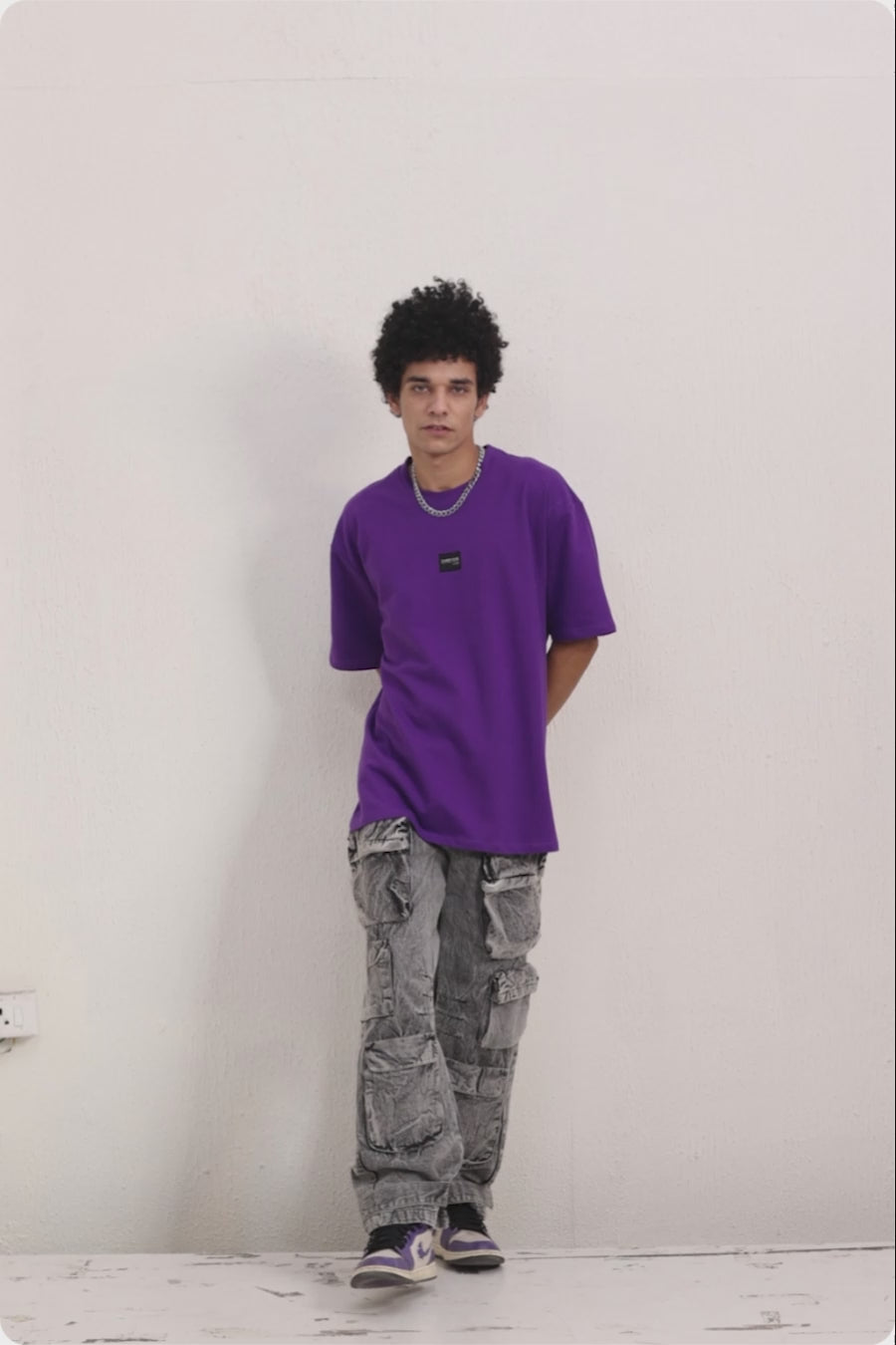 Men's Purple Essential Tshirt