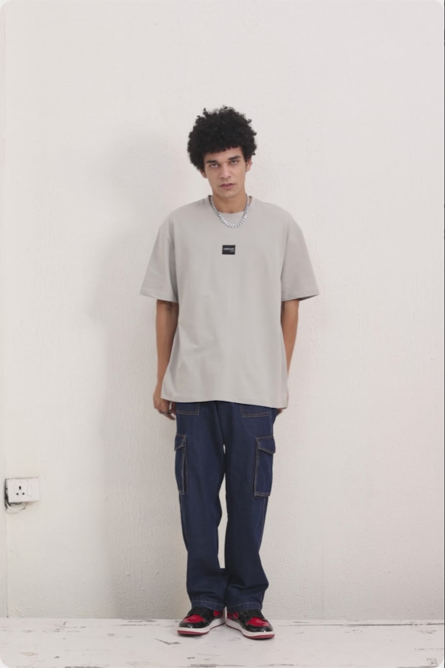 Men's Grey Essential Tshirt